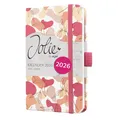 Produktbild: SIGEL J6358 Wochenkalender 2026 ca. A6, pink, Hardcover, Gummiband, Stiftschlaufe, Einstecktasche, 174 Seiten, vegan, aus nachhaltigem Papier, Terminplaner Taschenkalender Jolie