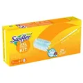 Produktbild: P&G Swiffer Staubmagnet XXL Starterkit mit 2 Tücher & Stiel mit Teleskopstiel bis 90 cm mit flexiblen Winkelendstück
