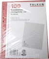 Produktbild: 100 FALKEN Trennblätter A4 rot Karton 230 g/qm Linienaufdruck Trennblatt