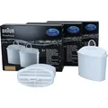 Produktbild: 3x2 Original Braun Wasserfilter Filterkartusche Kaffeemaschine BRSC006 AX132006