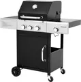 Produktbild: Hanseatic Gasgrill Cleveland, schwarz/silber - B-Ware neuwertig