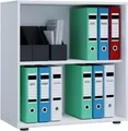 Produktbild: VCM Standregal Holz Büro Regal Bücher Ordner Aktenregal Lona 2f