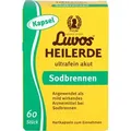 Produktbild: Luvos Heilerde ultrafein akut Hartkapseln zur Einnahme bei Sodbrennen, 60 St. Kapseln