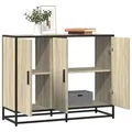 Produktbild: vidaXL Sideboard Sonoma-Eiche 94x35x76 cm Holzwerkstoff