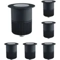 Produktbild: ENOVALITE LED Bodenleuchte Gartenstrahler 6er Set 6x5W 6x300lm IP67 Warmweiß Bodeneinbaustrahler