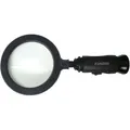 Produktbild: Handlupe mit LED-Beleuchtung Linsengröße: (Ø) 90 mm Schwarz Kunzer 7LL01