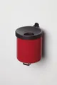 Produktbild: PROREGAL® Aschenbecher Robuster Ascher zur Wandmontage 0,6L 10x9x9cm Stahl Rot