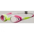 Produktbild: Schwimmbrille Kinder 6-12 Jahre Spider Junior - Lime Fuchsia-white-clear - Einheitsgröße
