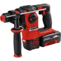 Produktbild: Power X-Change Akku-Bohrhammer HEROCCO Kit +5, 18Volt rot/schwarz, Li-Ion Akku 3,0 Ah