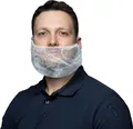 Produktbild: NITRAS Bartmaske, Polypropylen, weiß (Farbcode: 1100), hautfreundliches Gummiband zur Befestigung hinter dem Kopf, 10 Beutel à 100 Stück | Karton (10 Beutel)