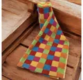 Produktbild: Cawö Home Duschtuch Frottiertuchserie Lifestyle Karo 7017 Multicolor Col. 25 Duschtuch 70, Frottier