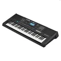 Produktbild: Yamaha PSR-E473 Digital-Keyboard, schwarz – Tragbares, vielseitiges Digital-Keyboard mit 61 anschlagdynamischen Tasten