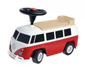 Produktbild: BIG  Bobby Car Baby VW T1 (rot-weiß) - Kinderfahrzeug mit Flüsterreifen, Hupe &
