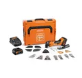 Produktbild: Fein Akku-Oszillierer MultiMaster AMM 500 Plus Top, 18 V, 4,0 Ah Akku