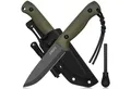 Produktbild: GREIFS Universalmesser BUSHMASTER Outdoor-Messer aus D2 Stahl mit Kydex Holster + Feuerstahl