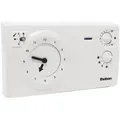 Produktbild: Theben 7220030 RAMSES 722 Analoges Uhrenthermostat mit Tagesprogramm und Wochenprogramm, Netzversion, elektronisch, Programmanzeige, Absenktemperatur, Raumtemperaturregler, Raumregler, Thermostat