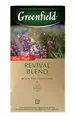 Produktbild: GREENFIELD REVIVAL BLEND | NEU | Schwarztee | Aromatisierter Schwarzer Tee mit Salbei und Eukalyptus | 25 beutel