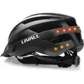 Produktbild: Livall Fahrradhelm MT1, schwarz/anthra, M 54-58 - Schwarz