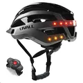 Produktbild: LIVALL Unisex – Erwachsene MT1 Musik, Rücklicht, Blinker, Navigation, Anruffunktion und SOS-System Fahrradhelm, schwarz/anthrazit, M (54-58 cm)