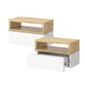 Produktbild: Vicco Nachttisch Urbano Goldkraft Eiche