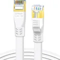 Produktbild: Ddmall Ethernet Kabel Flach 5m Hochgeschwindigkeit 40Gbps 2000MHz RJ45 Gigabi...