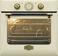 Produktbild: Kaiser Einbaubackofen »EH 6432 ElfBE Eco«, Retro Einbau Backofen Elektro, Autark, 68 L, Drehspieß, 10 Funktionen,Pizzafunktion