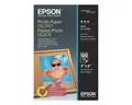 Produktbild: Epson Fotopapier Photo Paper Glossy, Format 10x15 cm, glänzend, 200 g/m², 100 Blatt