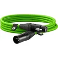 Produktbild: Premium XLR-Kabel XLR3M-G green hellgrün, 3 Meter