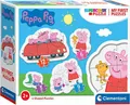 Produktbild: CLEMENTONI Mein erstes Peppa Pig Puzzle 4in1 (3,6,9,12 Teile)