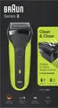Produktbild: Braun Rasierer Herren 300s Series 3 Bartschneider Akkubetrieb abwaschba. B Ware