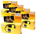 Produktbild: TopShot 5 x Einwegkamera Topshot gelb/rot Einwegkamera
