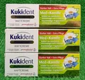 Produktbild: 115,83€/kg) 3x Kukident Haftcreme Med + Kamille Extra Krümelschutz 40g Versand0€