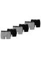 Produktbild: PUMA Boxer Boxershorts Men Herren Everyday Unterhose Unterwäsche 6er Pack, Farbe:Black/Grey Melange, Bekleidungsgröße:XXL