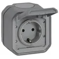 Produktbild: Legrand 069730L Plexo New FRAP Schutzkontakt-Steckdose Steckkl.(SL) EB Install.Baumaterial Schalter