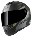 Produktbild: FC-Moto FF114B Zeron Helm, schwarz matt/grün, M