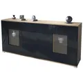 Produktbild: SIDEBOARD Grömitz Schwarz Hochglanz