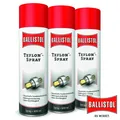Produktbild: Ballistol 3x400 ml Teflon™ Spray Spezialspray Lauflager Metall Kunststoff Pflege