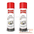 Produktbild: BALLISTOL 2x 400ml PTFE SPRAY TROCKENSCHMIERUNG FESTSTOFFSCHMIERUNG GLEITMITTEL