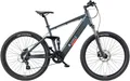 Produktbild: Telefunken E-Bike Mountainbike Aufsteiger M936, 8 Gang Shimano Altus Schaltwerk, Kettenschaltung, Heckmotor, 468 Wh, Pedelec, Elektrofahrrad, Damen, Herren, MTB, Fully