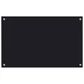 Produktbild: vidaXL Küchenrückwand Spritzschutz Fliesenspiegel Glasplatte Rückwand Herdspritzschutz Wandschutz Herd Küche Schwarz 80x50cm Hartglas