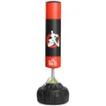 Produktbild: HOMCOM Standboxsack Erwachsene Freistehender Boxtrainingsgerät Boxpartner Boxassistent Training mit Saugfuß Schwarz+Rot 60x60x180 cm