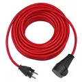 Produktbild: Brennstuhl Baustellen Verlaengerungskabel IP44 in rot Kabellänge 25m