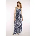 Produktbild: Maxikleid »LG V DR Do44ris« Sommerkleid, Gr. L (40) - N-Gr, 7628 navy flower, , 40659058-L N-Gr