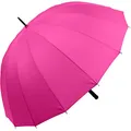 Produktbild: iX-brella - Leichter XXL Partnerschirm 16-teilig mit angenehmen Softgriff - Durchmesser 1,29 Meter (pink)