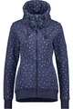 Produktbild: alife & Kickin and Kickin Damen VivianAK B Sweatjacket Sweatjacke Damensweatjacke Freizeitjacke Sweater Sweatshirt mit Reißverschluss XS-XXL, Marine Melange, S