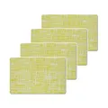Produktbild: Platzset 4er Set Grün Kunststoff Platzdeckchen HTI-Living