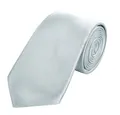 Produktbild: DonDon Krawatte DonDon Herren Krawatte 7 cm klassische Business Krawatte - Grau (Packung, 1-St., 1x Krawatte) Veranstaltungen