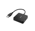 Produktbild: Hama USB-Adapter USB-Hub, 4 Ports, USB 2.0, 480 Mbit/s USB-Adapter USB zu USB 2.0, 15 cm