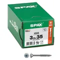 Produktbild: SPAX Universalschrauben T20 Senkkopf WIROX 0191010350355 3,5 mm x 35 mm, 1.000 St.