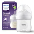 Produktbild: Philips AVENT Natural Response Babyflasche – Babyflasche, 125 ml, für Neugeborene ab 0 Monaten, BPA-frei (Modell SCY900/01)